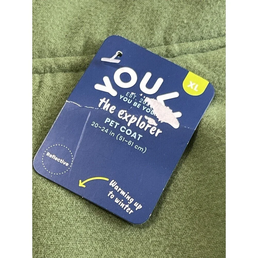 NWT Youly Dog Coat 